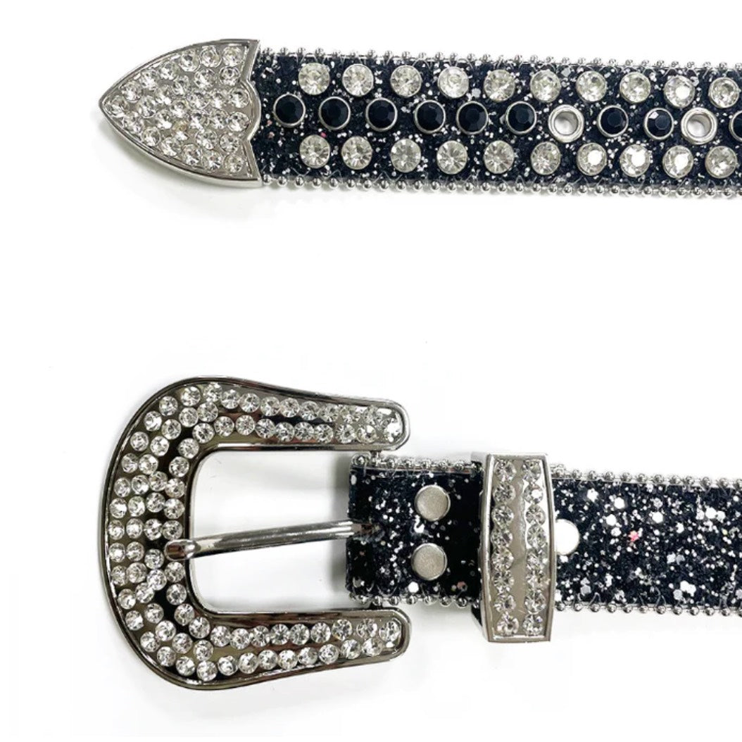 Black/Grey Dazzle Belt