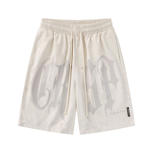 White Anarky Shorts