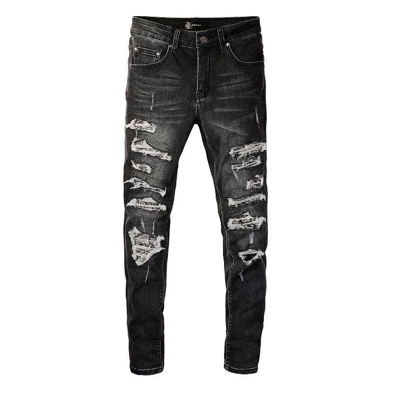 Black Bloom Jeans