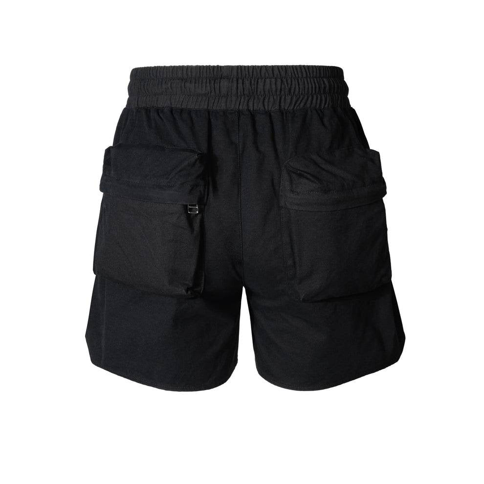 Black Cargo US Shorts