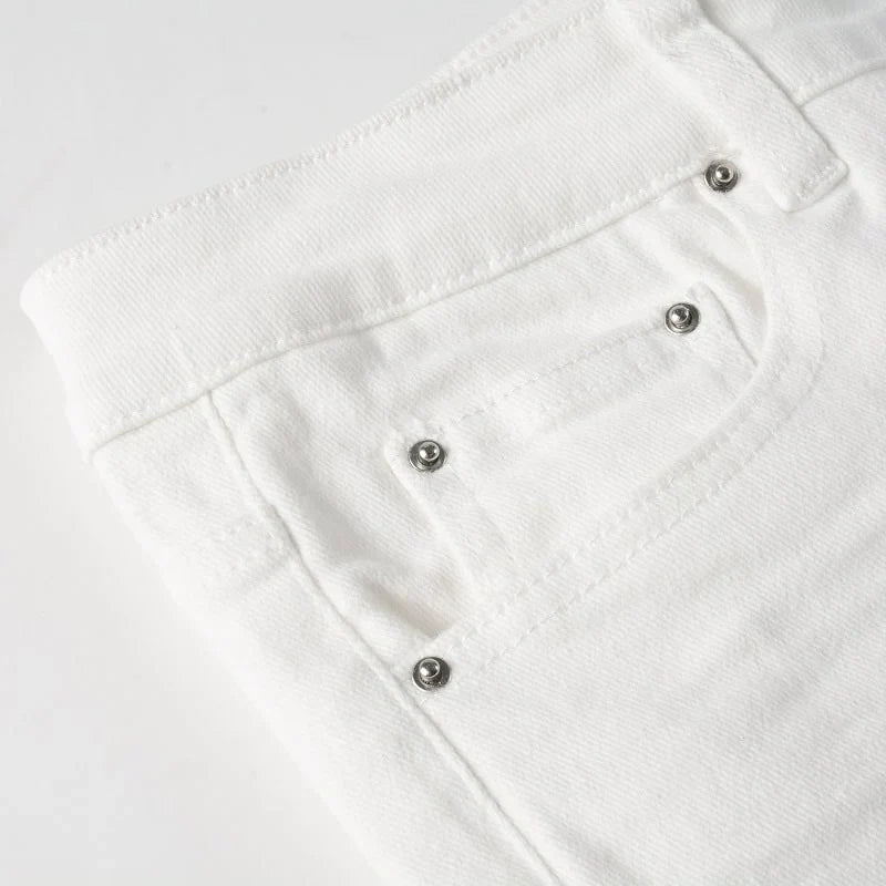 White Milk Jeans