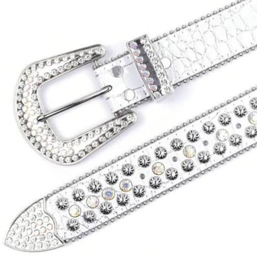 White Dazzle Belt