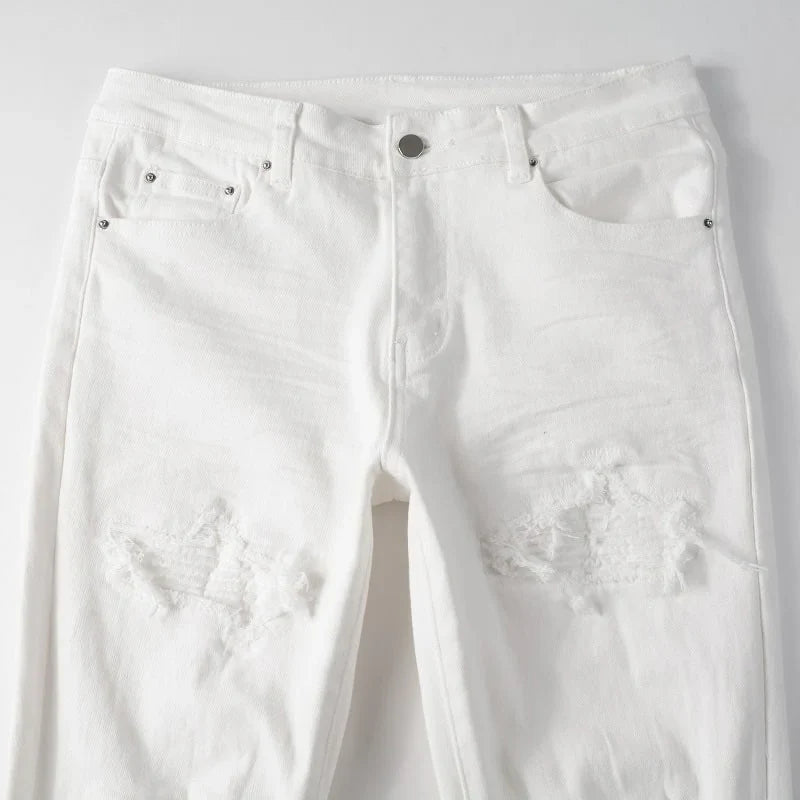 White Milk Jeans